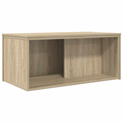 Kaffebordsset 2 st Sonoma-ek 90 x 48 x 40 cm Konstruerat trä