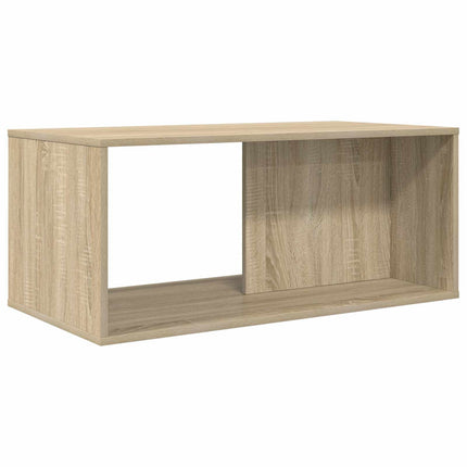 Kaffebordsset 2 st Sonoma-ek 90 x 48 x 40 cm Konstruerat trä