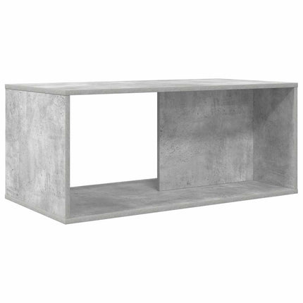 Kaffebordsset 2 pcs Betonggrå Konstruerat trä