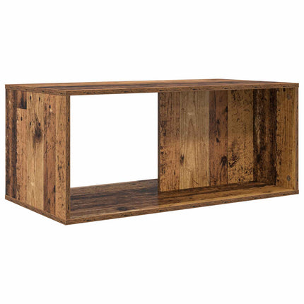 Kaffebordsset 2 st Gammalt trä 90 x 48 x 40 cm Konstruerat trä
