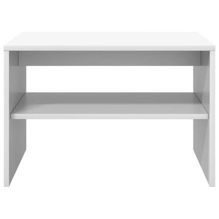 Kaffeebord Vit 60 x 50 x 40 cm Konstruerat trä