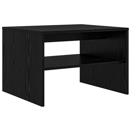 Kaffeebord Svart Ek 60 x 50 x 40 cm Konstruerat trä