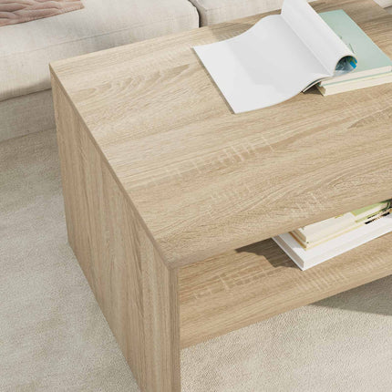 Kaffeebord Sonoma-ek 60 x 50 x 40 cm Konstruerat trä
