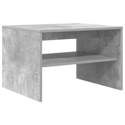Kaffeebord Betonggrå 60 x 50 x 40 cm Konstruerat trä