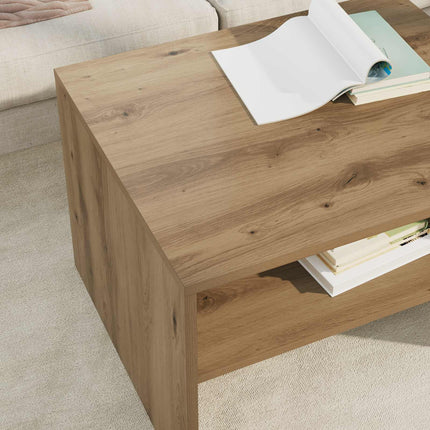 Kaffeebord Artisan Ek 60 x 50 x 40 cm Konstruerat trä