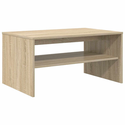 Kaffeebord Sonoma-ek 80 x 50 x 40 cm Konstruerat trä
