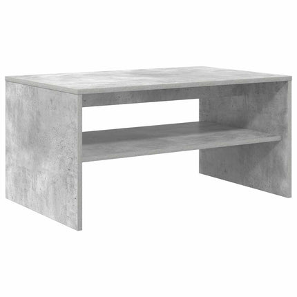 Kaffeebord Betonggrå 80 x 50 x 40 cm Konstruerat trä