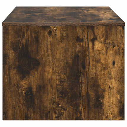 Kaffeebord Rökt ek 80 x 50 x 40 cm Konstruerat trä