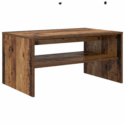 Kaffeebord Gammalt trä 80 x 50 x 40 cm Konstruerat trä