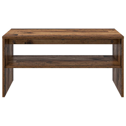 Kaffeebord Gammalt trä 80 x 50 x 40 cm Konstruerat trä