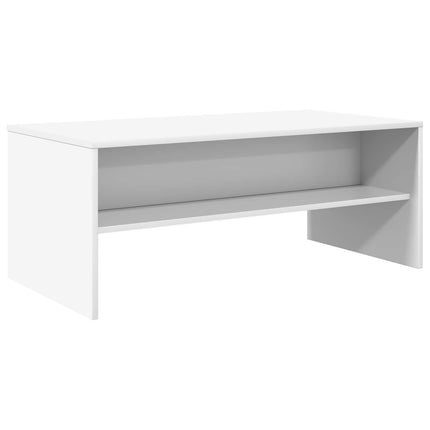 Kaffeebord Vit 100 x 50 x 40 cm Konstruerat trä