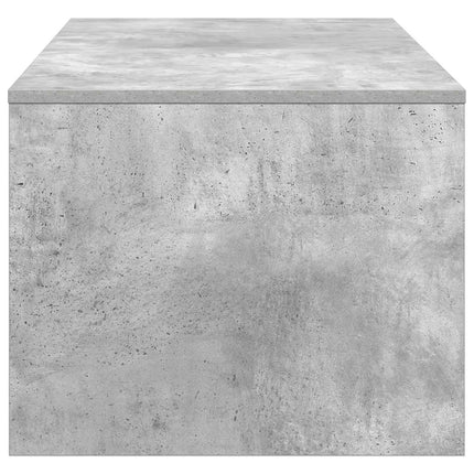 Kaffeebord Betonggrå 100 x 50 x 40 cm Konstruerat trä