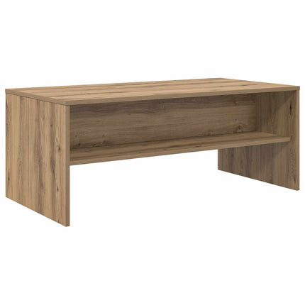 Kaffeebord Artisan Ek 100 x 50 x 40 cm Konstruerat trä