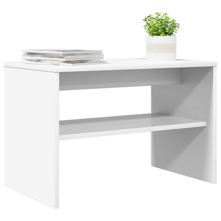 TV-skåp Vit 60 x 35 x 40 cm Konstruerat trä