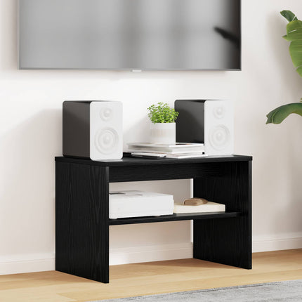 TV-skåp Svart Ek 60 x 35 x 40 cm Konstruerat trä