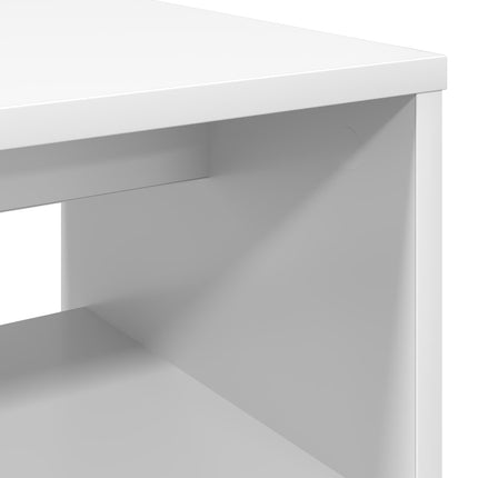 TV-skåp 80 x 35 x 40 cm Vit Konstruerat trä