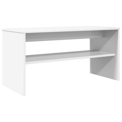 TV-skåp 80 x 35 x 40 cm Vit Konstruerat trä