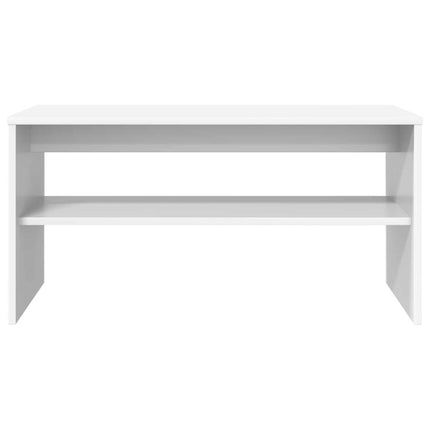 TV-skåp 80 x 35 x 40 cm Vit Konstruerat trä