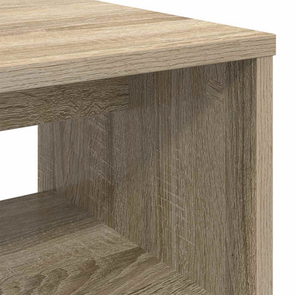 TV-skåp Sonoma-ek 80 x 35 x 40 cm Konstruerat trä