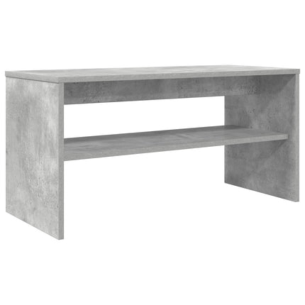 TV-skåp Betonggrå 80 x 35 x 40 cm Konstruerat trä
