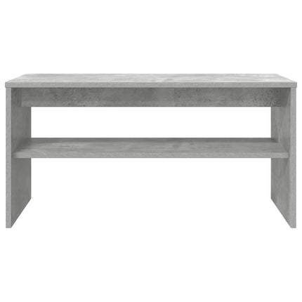 TV-skåp Betonggrå 80 x 35 x 40 cm Konstruerat trä