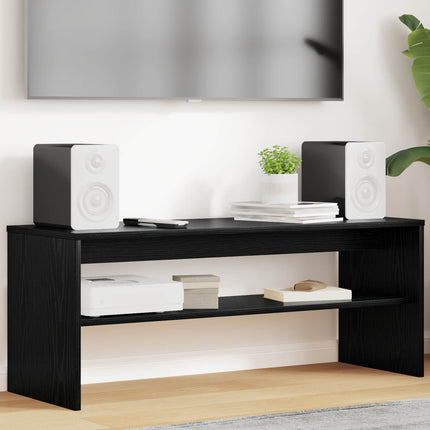 TV-skåp Svart Ek 100 x 35 x 40 cm Konstruerat trä