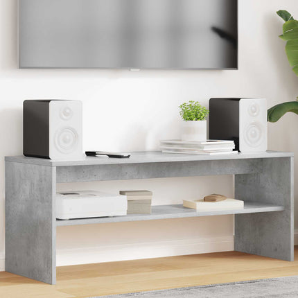 TV-skåp Betonggrå 100 x 35 x 40 cm Konstruerat trä