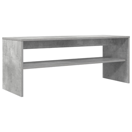 TV-skåp Betonggrå 100 x 35 x 40 cm Konstruerat trä