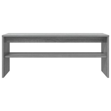 TV-skåp Grå Sonoma 100 x 35 x 40 cm Konstruerat trä