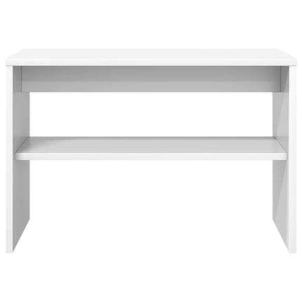 TV-skåp Vit 60 x 30 x 40 cm Konstruerat trä