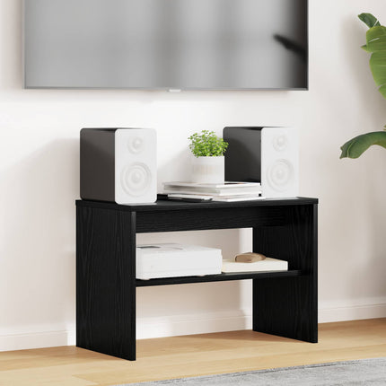 TV-skåp Svart Ek 60 x 30 x 40 cm Konstruerat trä