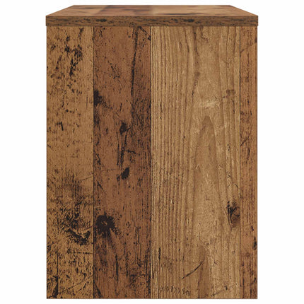 TV-skåp 60 x 30 x 40 cm Gammalt trä Konstruerat trä