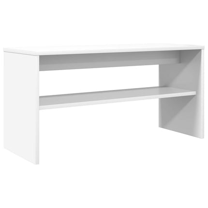 TV-skåp Vit 80 x 30 x 40 cm Konstruerat trä