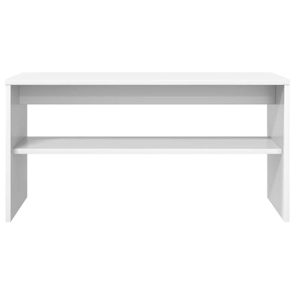 TV-skåp Vit 80 x 30 x 40 cm Konstruerat trä