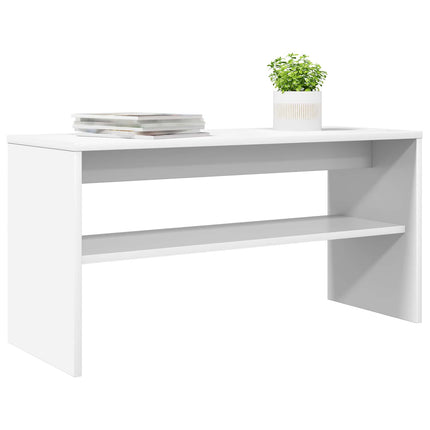 TV-skåp Vit 80 x 30 x 40 cm Konstruerat trä