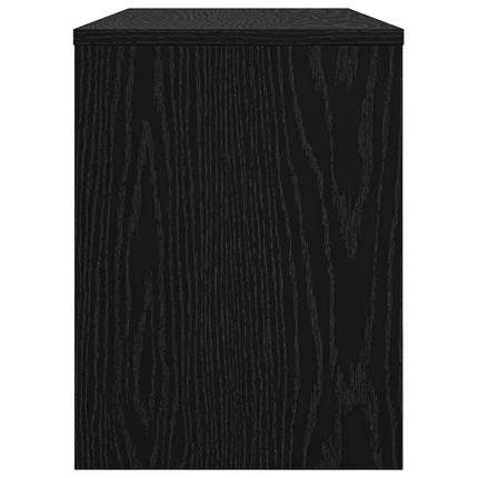 TV-skåp Svart Ek 80 x 30 x 40 cm Konstruerat trä
