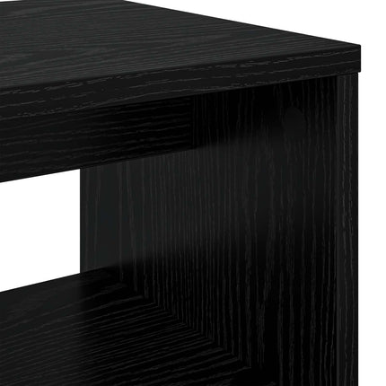 TV-skåp Svart Ek 100 x 30 x 40 cm Konstruerat trä