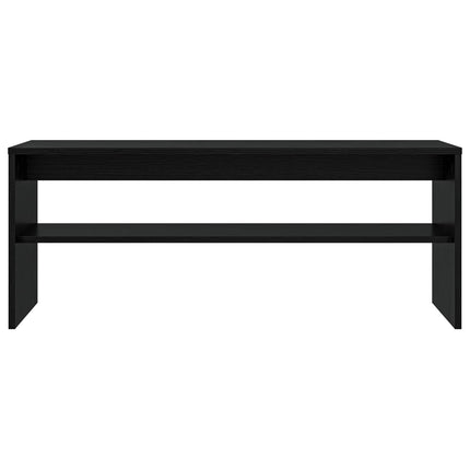 TV-skåp Svart Ek 100 x 30 x 40 cm Konstruerat trä