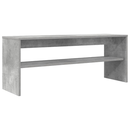 TV-skåp Betonggrå 100 x 30 x 40 cm Konstruerat trä