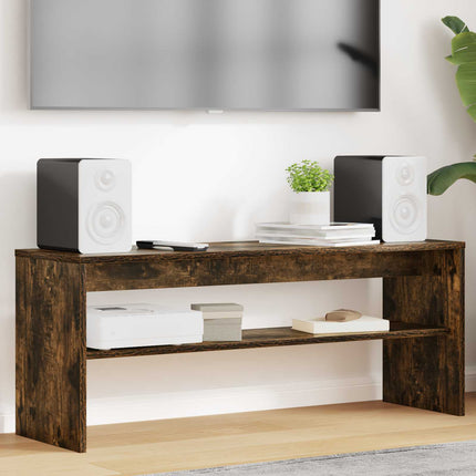 TV-skåp Rökt ek 100 x 30 x 40 cm Konstruerat trä