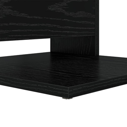 Sidobord Svart Ek 40 x 35 x 60,5 cm Konstruerat trä