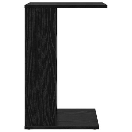 Sidobord Svart Ek 40 x 35 x 60,5 cm Konstruerat trä