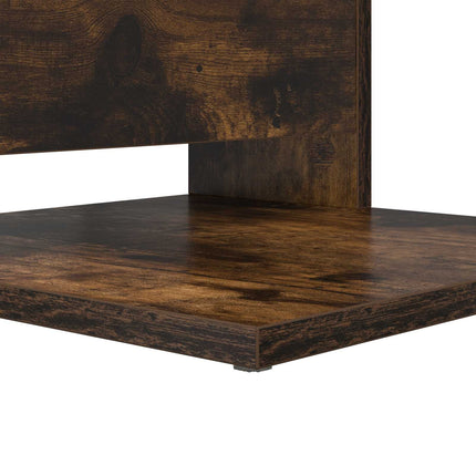 Sidobord Rökt ek 40 x 35 x 60,5 cm Konstruerat trä