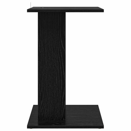 Sidobord Svart Ek 45 x 40 x 62,5 cm Konstruerat trä