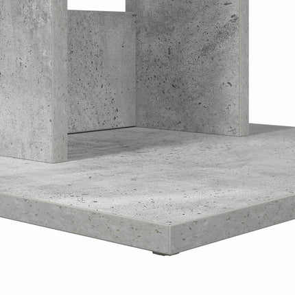 Sidobord Betonggrå 45 x 40 x 62,5 cm Konstruerat trä