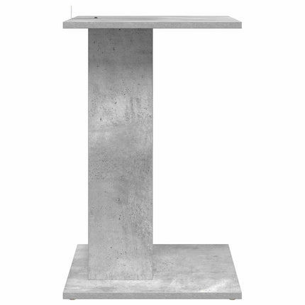 Sidobord Betonggrå 45 x 40 x 62,5 cm Konstruerat trä