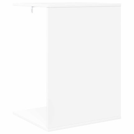 Sidobord Vit 45 x 40 x 62,5 cm Konstruerat trä