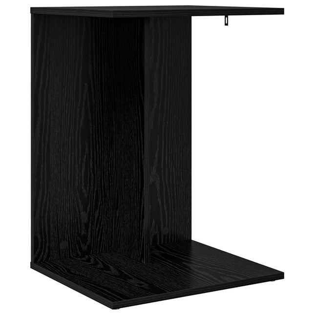 Sidobord Svart Ek 45 x 40 x 62,5 cm Konstruerat trä