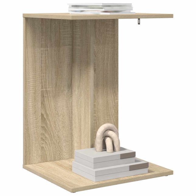 Sidobord Sonoma-ek 45 x 40 x 62,5 cm Konstruerat trä