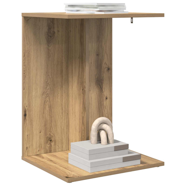Sidobord Artisan Ek 45 x 40 x 62,5 cm Konstruerat trä